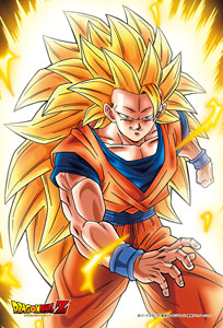 Mini Puzzle 150 piece Super Saiyan 3 Son Goku (Anime Toy)