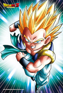 Mini Puzzle 150 piece Super Saiyan Gotenks (Anime Toy)