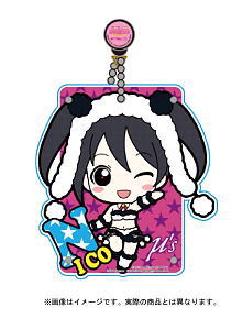 Love Live! Acrylic Pass Case with Reel Nico (Anime Toy)