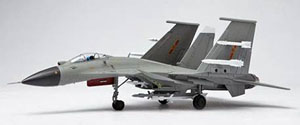 J-15 fighter jet model (Gray) (完成品飛行機)