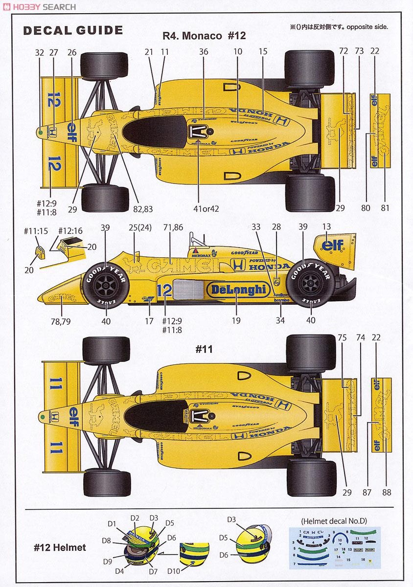 Type99T Monaco GP 1987 トランスキット (レジン・メタルキット) 塗装1