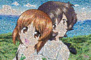 Girls und Panzer Mosaic Art (Anime Toy)