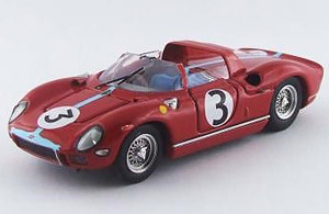 フェラーリ 330 P 1964年ツーリスト・トロフィー 優勝 #3 G.Hill (ミニカー)