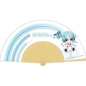 Hatsune Miku Racing ver. 2014 Cloth Folding Fan 3 (Anime Toy)