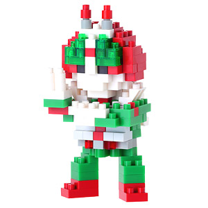 nanoblock Kamen Rider V3 & Hurricane (Block Toy)