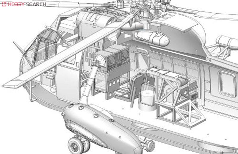 アメリカ海軍 対潜ヘリ シーキング SH-3H (プラモデル) その他の画像3