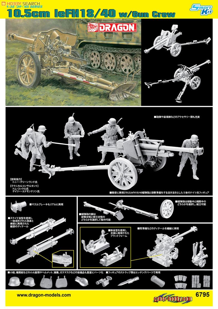 WW.II German 10.5cm Howitzer leFH18 (Plastic model) Other picture4