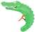 Water pistol PacPac Animal - Crocodile (Anime Toy) Item picture1