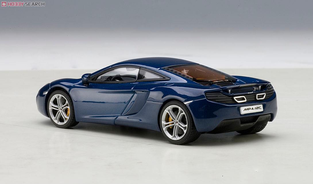 McLaren MP4-12C Blue (Diecast Car) Item picture2