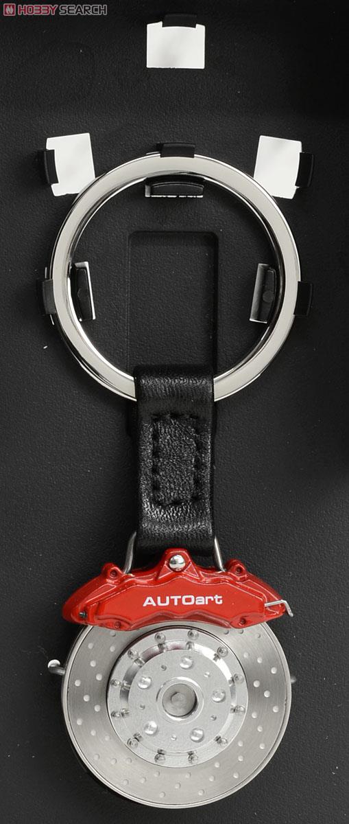Brake disc key chain (6-POT/Red Caliper) Item picture1