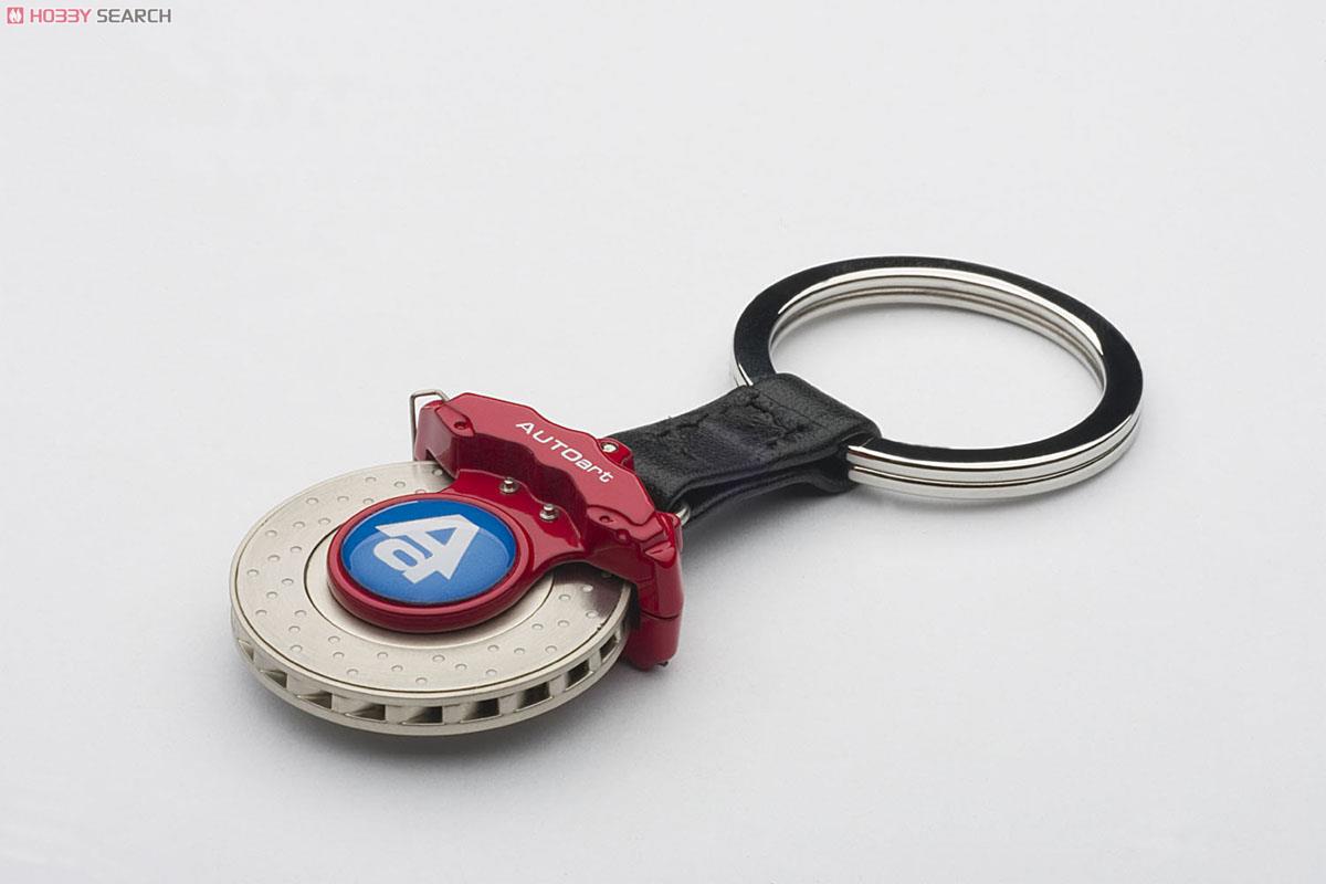 Brake disc key chain (6-POT/Red Caliper) Item picture3