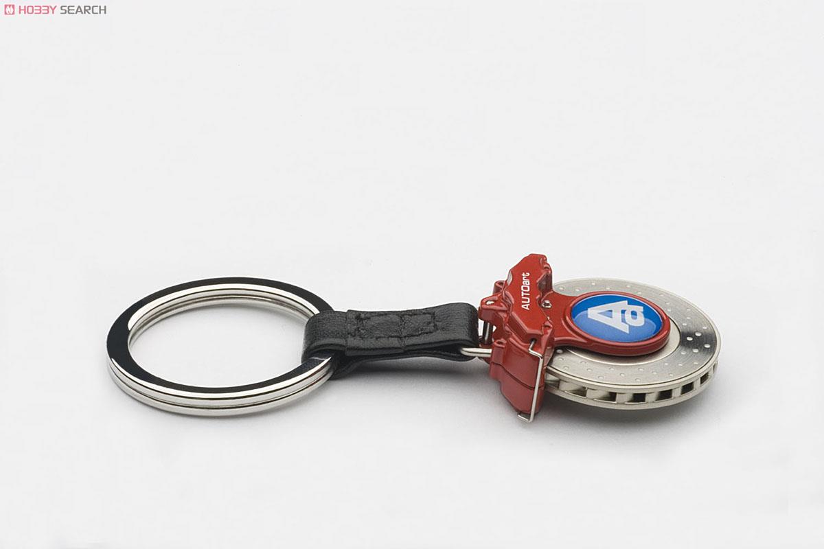 Brake disc key chain (6-POT/Red Caliper) Item picture4
