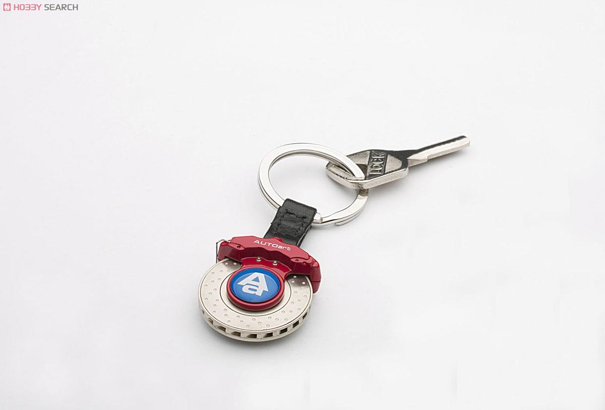 Brake disc key chain (6-POT/Red Caliper) Item picture7