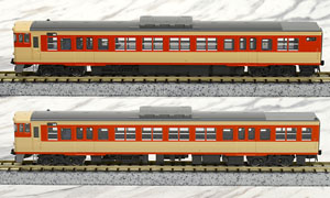 J.R. Diesel Train Type KIHA66/67 (J.N.R. Color Revival) (2-Car Set) (Model Train)