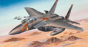 F-15 Strike Eagle (Easy Kit) (Plastic model)
