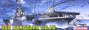 WW.II アメリカ海軍 航空母艦U.S.S.ランドルフCV-15 (プラモデル)