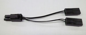 (Z) Y Cable for Feeder (10cm) (3.9in) (1pc.) (Model Train)