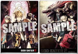 「GOD EATER 2」 クリアファイル収納フォルダ (キャラクターグッズ)
