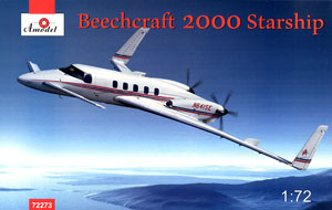 Beechcraft 2000 Starship N641SE (Plastic model)