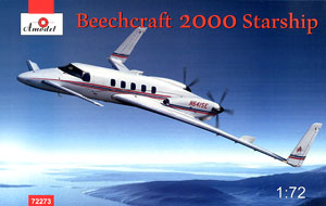 ビーチクラフト 2000 スターシップ・ ビジネス機 N641SE (プラモデル)