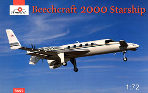 Beechcraft 2000 Starship N82850 (Plastic model)