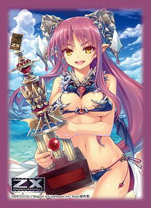 Character Sleeve Collection Platinum Grade Z/X -Zillions of enemy X- [Luxria of the Contest] (Card Sleeve)