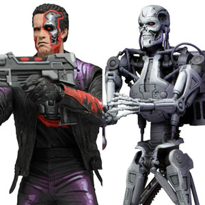 RoboCop Versus The Terminator/ Video Game 7inch Action FigureSeries1: Terminator (Set of 2) (Completed)