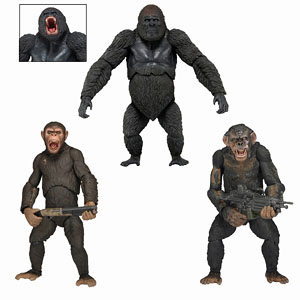 Dawn of the Planet of the Apes/ 7inch Action FigureSeries2 (Set of 3) (Completed)