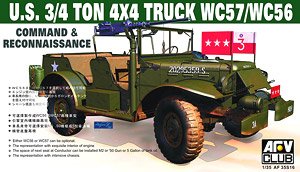 US. 3/4t 4x4Truck WC57/56 (プラモデル)