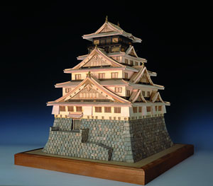 1/150 Osaka Castle Tower (Plastic model)