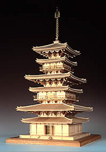 1/75 Yakushiji East Wing (National Treasure) (Plastic model)