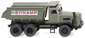 (HO) ケルブレ ダンプトラック `Heitkamp` (鉄道模型)