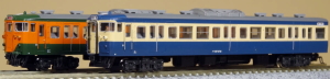 J.N.R. Suburban Train Series 115 Type KUHA115-300 Unbainted Body Kit (2-Car Unassembled Kit) (Model Train)