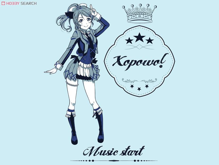157th Love Live! [Ayase Eli #02] T-shirt L.Blue M (Anime Toy) Item picture4