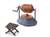Monster Hunter 4G Grilled Meat Timer Ver.2 CafeReo Limited ver. with Chair (Anime Toy) Item picture5