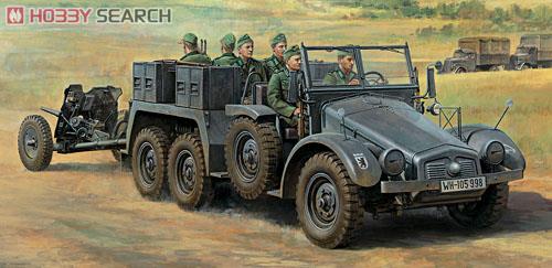 ドイツ6輪トラック Kfz.69 3.7cm対戦車砲牽引機 (プラモデル) その他の画像1