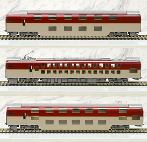 1/80(HO) J.R. Limited Express Sleeper Series 285 (Sunrise Express) Additional Set A (Add-On 3-Car Set) (Model Train)