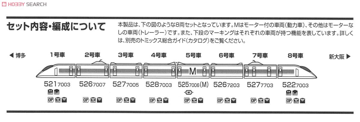 【限定品】 JR 500-7000系 山陽新幹線 (カンセンジャーラッピング・V3編成) (8両セット) (鉄道模型) 解説3