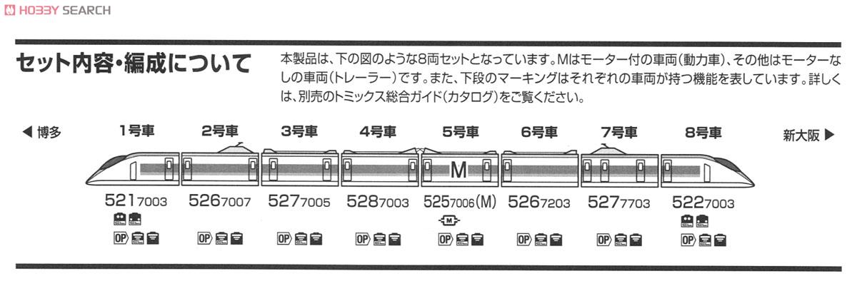 【限定品】 JR 500-7000系 山陽新幹線 (カンセンジャーラッピング・V3編成) (8両セット) (鉄道模型) 解説3 モーダル