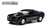 GreenLight 2012 Chevy COPO Camaro (with Authentic COPO hood/engine) - Black with Blue Stripe (ミニカー) 商品画像1