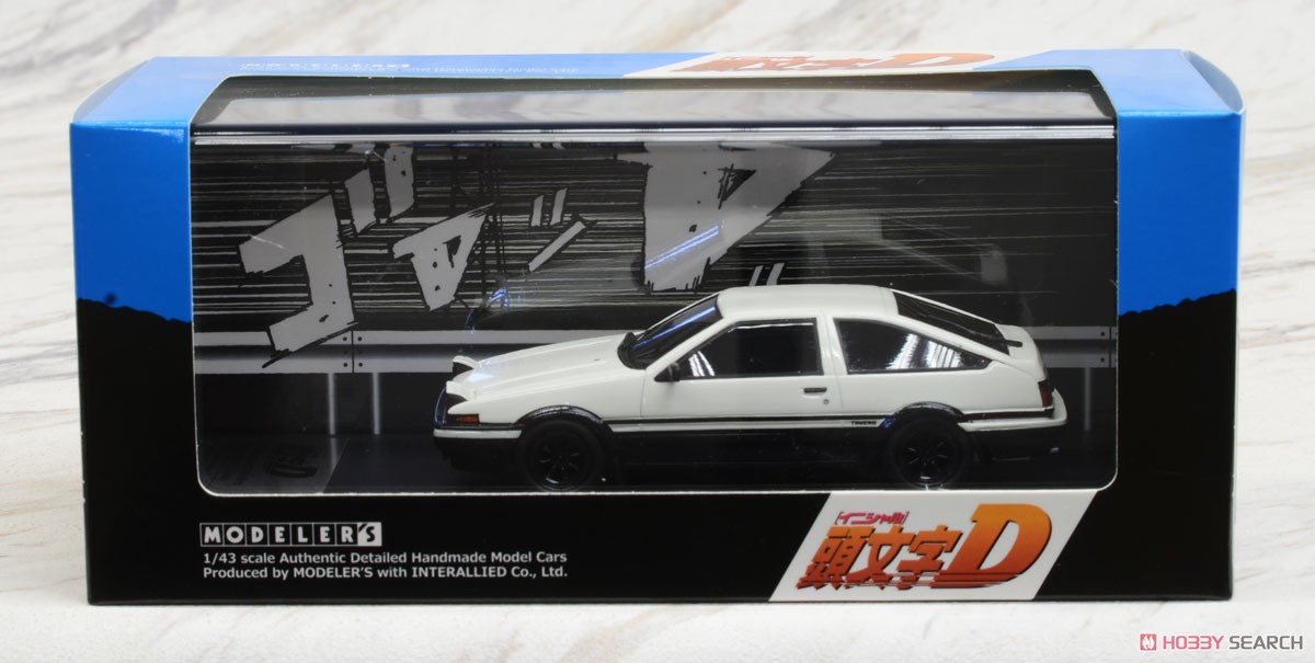 Takumi Fujiwara AE86 Trueno Nigth Run ver. (Diecast Car) Package1