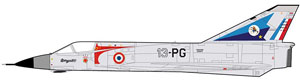 ミラージュIIIE フランス空軍 EC 2/13 `Alpes` 1965 マイエンハイム (完成品飛行機)