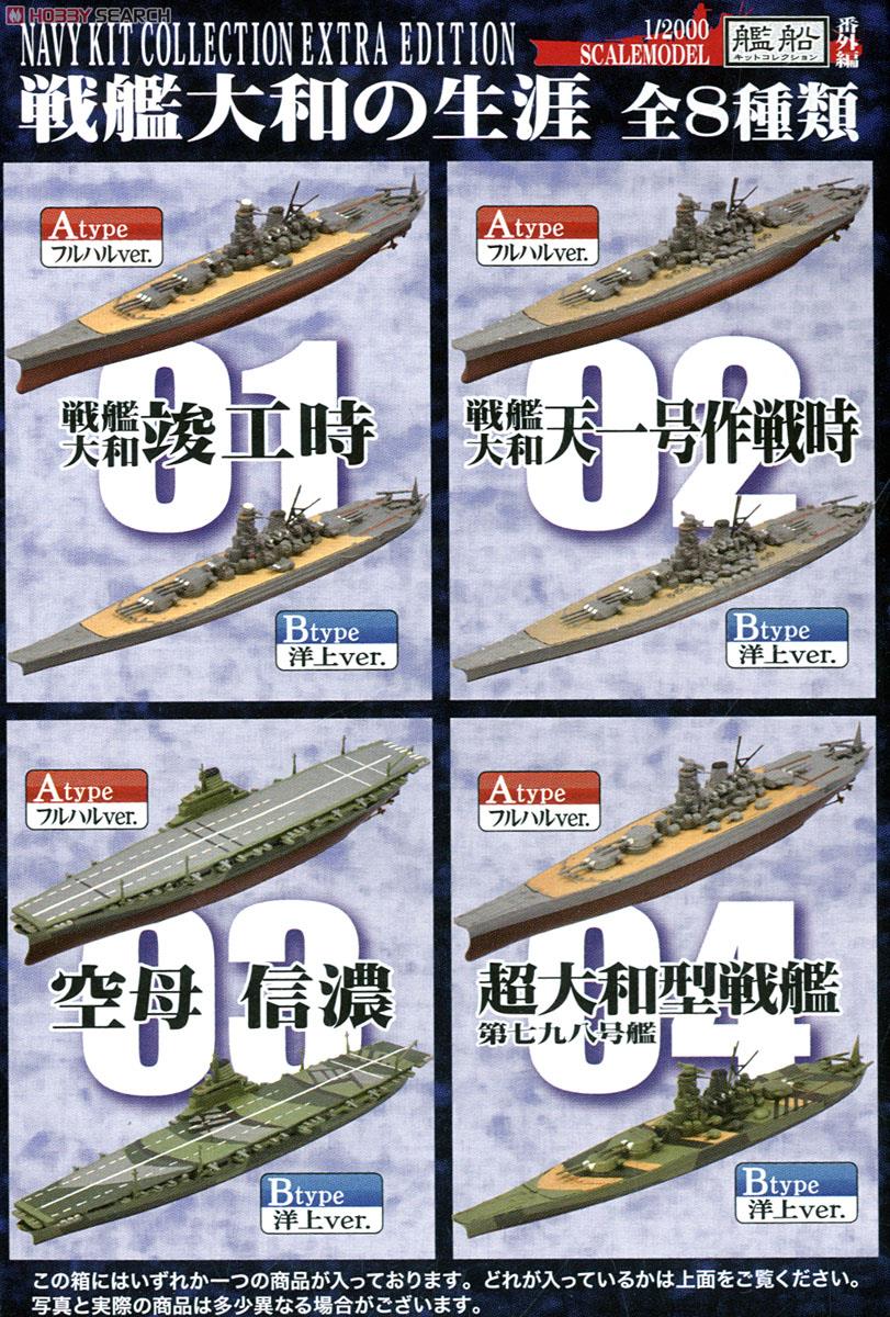 1/2000 Lifetime of Battleship Yamato 10 pieces (Plastic model) Item picture10