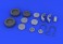 Meteor F.4 wheels (for HK Model 1/32) (Plastic model) 商品画像5 Thumbnail