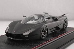 Shelby Supercars (SSC) tuatara (Mat Black) (Diecast Car)