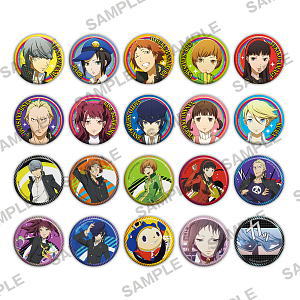 Persona 4 the Golden Can Badge Selection 20 pieces (Anime Toy)