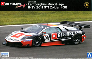 ランボルギーニ ムルシエラゴ R-SV 2011 GT1 Zolder #38 (プラモデル)