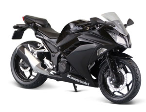 Kawasaki Ninja250 ブラック (ミニカー)