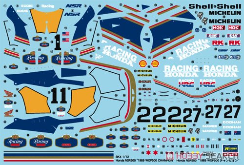 Honda NSR500 `1989 WGP500チャンピオン` (プラモデル) その他の画像7
