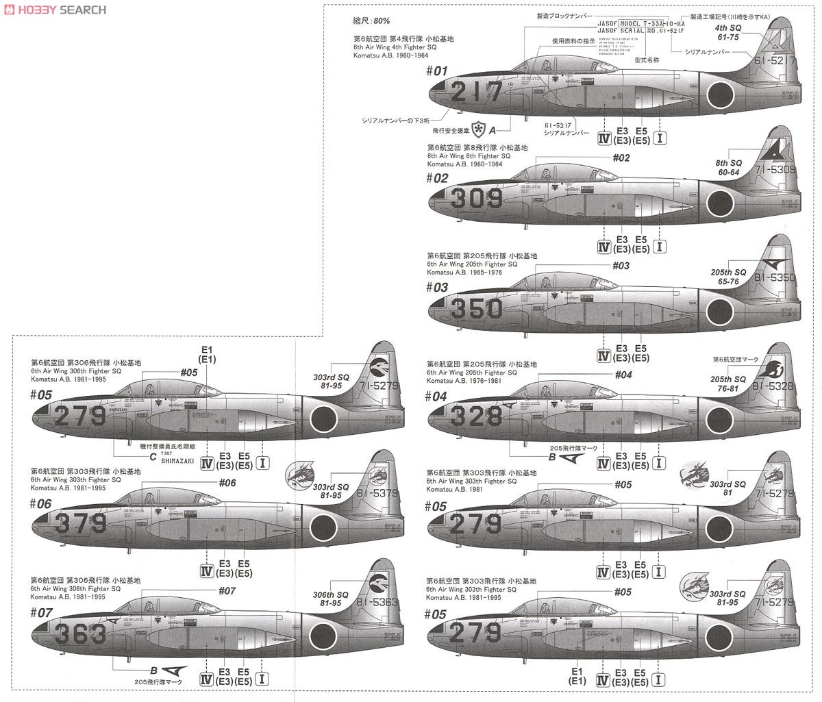 JASDF T-33 w/Engine (Plastic model) 塗装3 Modal